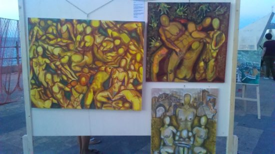 VILLA SAN GIOVANNI. “StraD’arte”, talenti reggini in bella mostra sul lungomare di Cannitello