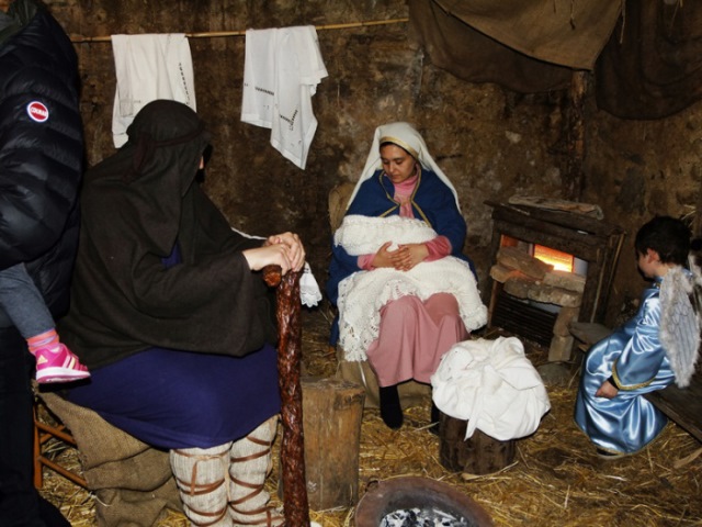 presepe vivente calanna