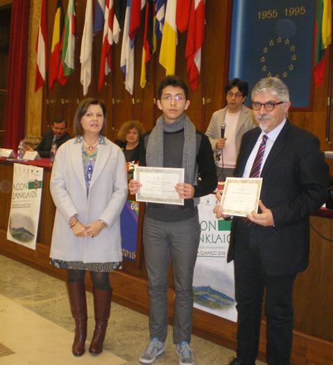 VILLA. Il Liceo Classico “Nostro” eccelle anche in greco: premiato studente di terza C
