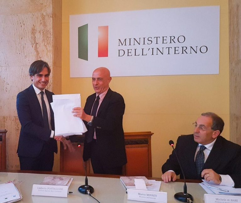 REGGIO. Consegnati al Comune 67 nuovi beni confiscati alla ‘ndrangheta