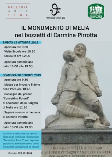 Melia: tutto pronto per la mostra d’arte su Pirrotta