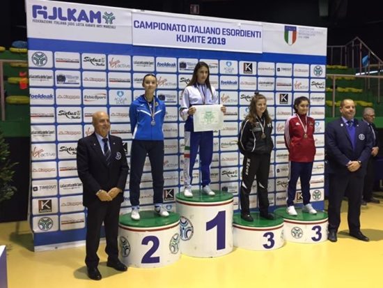 VILLA. Ennesimo successo per il Karate Gemelli: Angela Briganti campionessa italiana esordienti